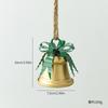 Wrought Iron Christmas Bell Pendant Christmas Tree Decoration Pendant Christmas Decoration Shopping Mall Window Arrangement