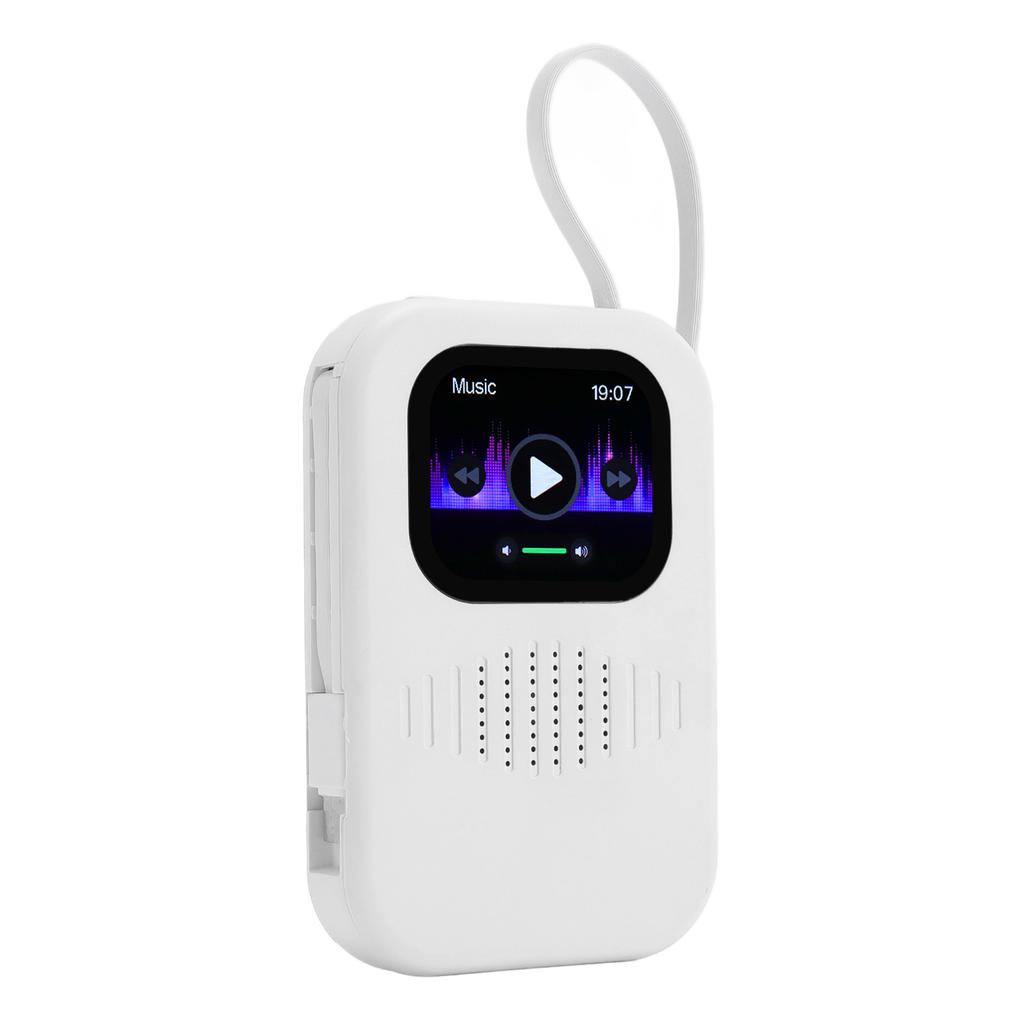 2 Inch Touch Screen Bluetooth Speaker 8000mAh Battery Fast Charging Support Music Playback Portable