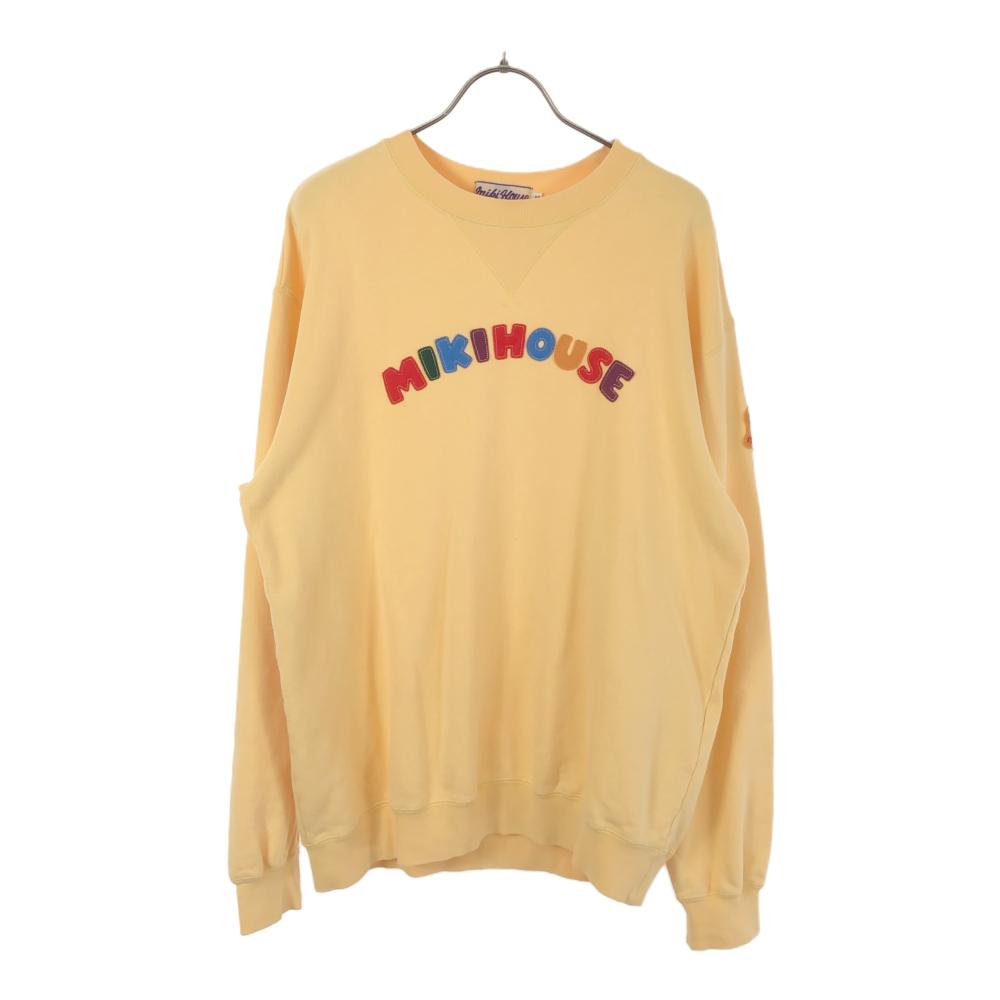 Mikihouse MENS Made In Japan Logo Patch Long Sleeve Sweat Trainer M Men's Used