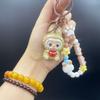 Cross Border Popular Sitting Posture Labubu Keychain Labubu Cross Dressing Cute Doll Small Gift