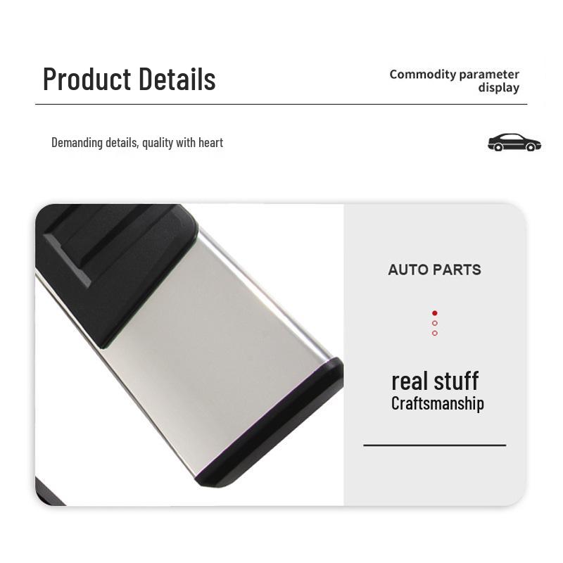 Fits 09-19 Ford F150 Side Steps Pedal Modification Accessories, Anti-Collision, Both Sides.