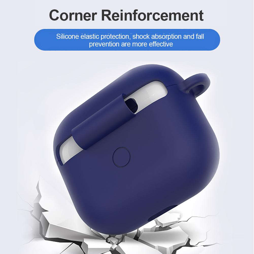 Tenké 1,8mm tekuté silikonové pouzdro pro Apple Airpods 3 2021 Nárazuvzdorné pouzdro na sluchátka pro Airpods 3 Air Pods 3 Ochranné základy