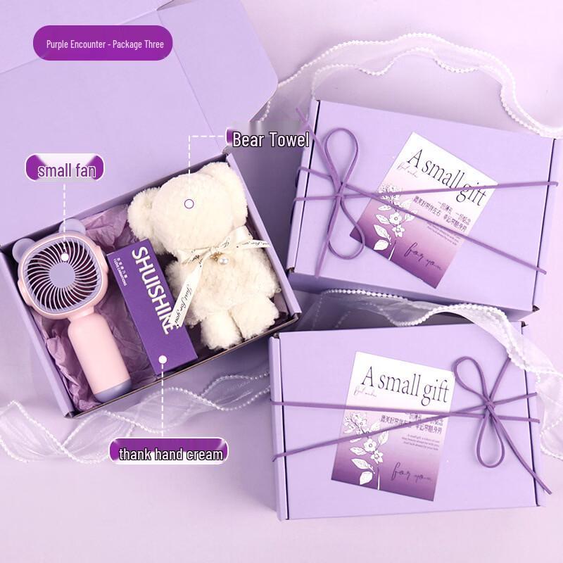 Mini Fan Beauty Gift Set