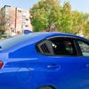 For SUBARU WRX STI 2014- Car Rear Window Shutter Cover Window Louver Vent Trim Sticker Bodykit Car Style Accessories