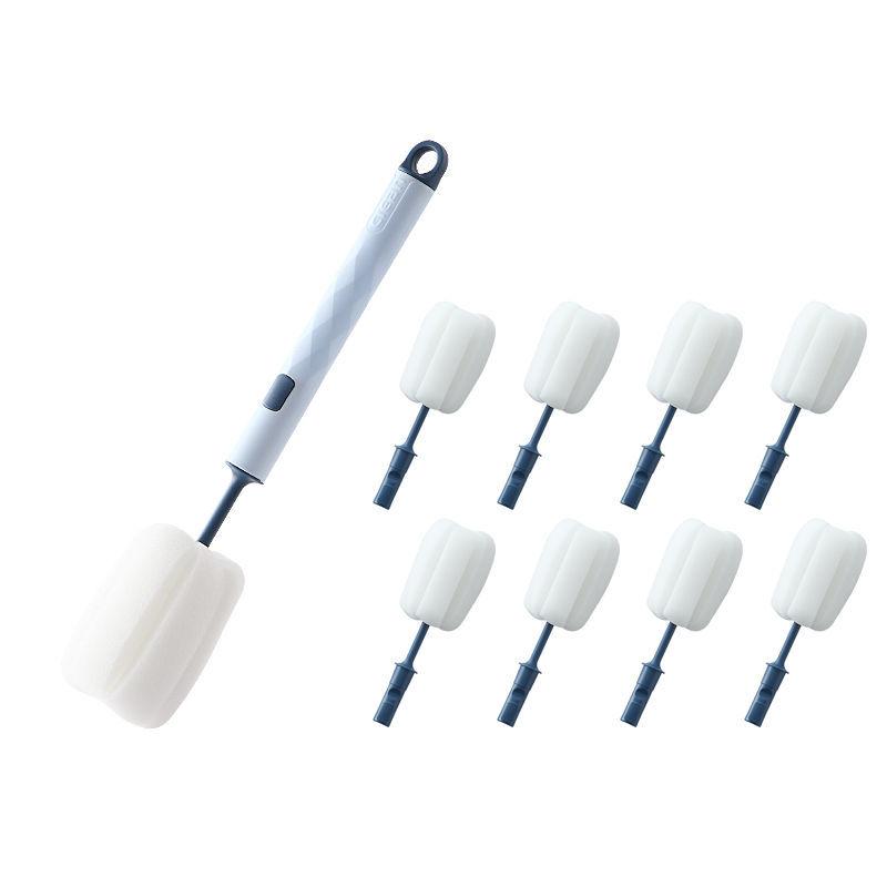 Cup Brush Insulated Cup Cleaning Long Handled Washing Bottle Brush Tea Cup Cleaning Tool with No Dead Corners Sponge Cup Brush