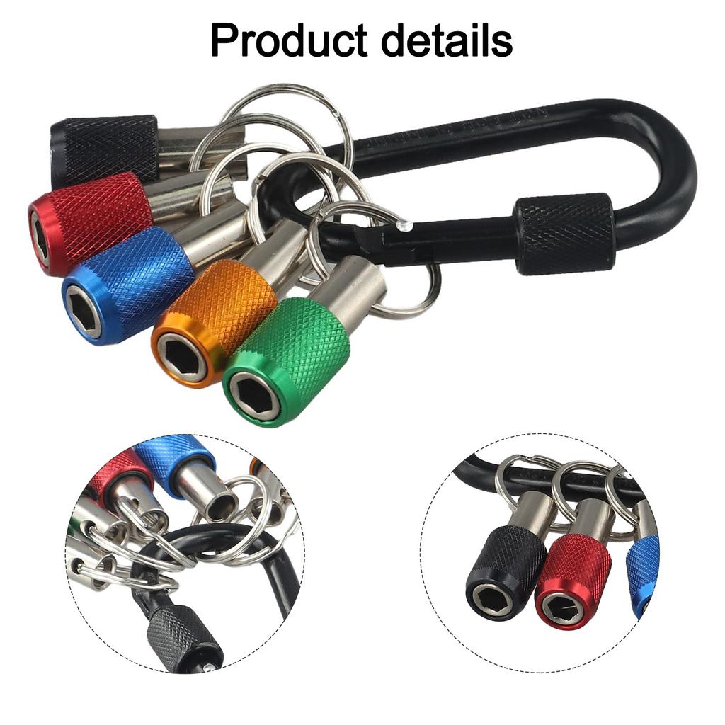 1/4 Inch Hex Shank Hex Shank Screwdriver Keychain Quantity Batches Expand Rugged Extension Screw Socket Adapter