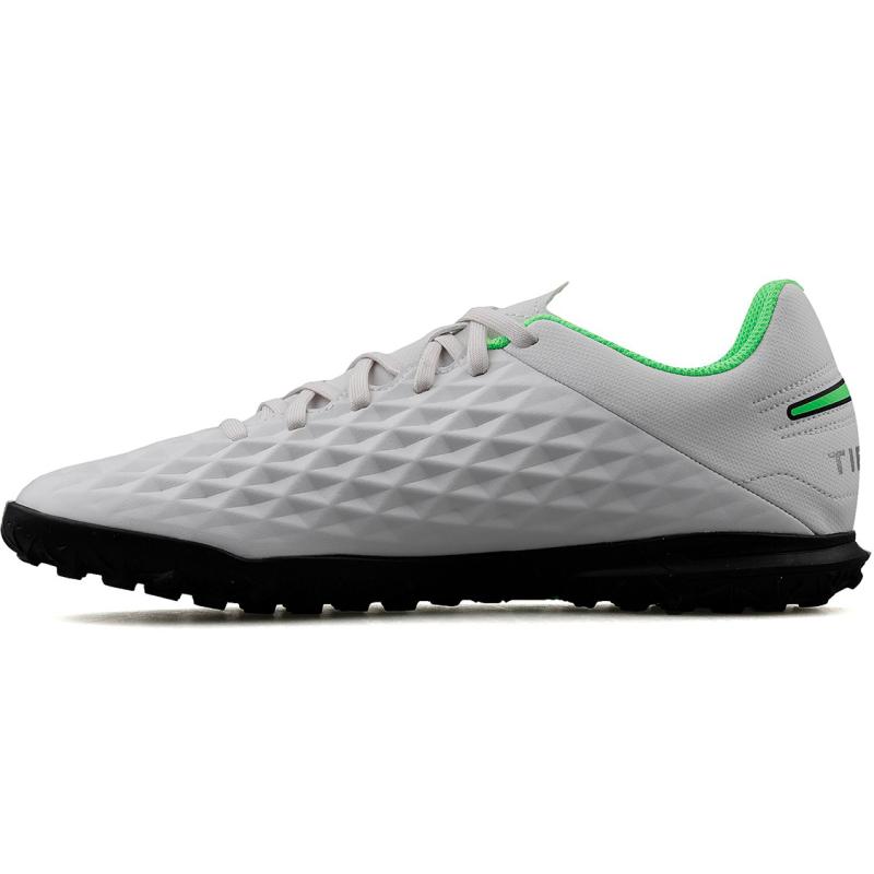 

Nike Legend 8 Club TF Turf Light Silver Training Soccer Shoes AT6109-030 46