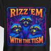 Autism Rizz Racoon Shirt: Funny Autistic Meme Tee