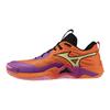 Men's Sneakers Mizuno WAVE MOMENTUM ELITE Volleyball Shoes Unisex Low-top Purple/orange/yellow