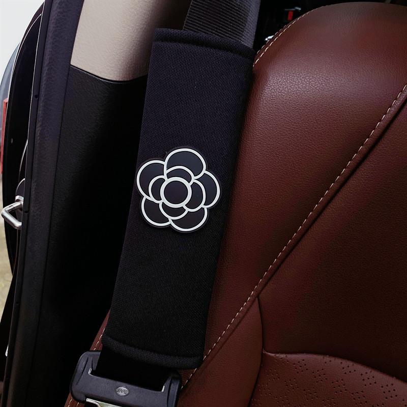 Cute Cartoon Car Seat Belt Shoulder Pad Cover For Summer Long-lasting Four Seasons Female
