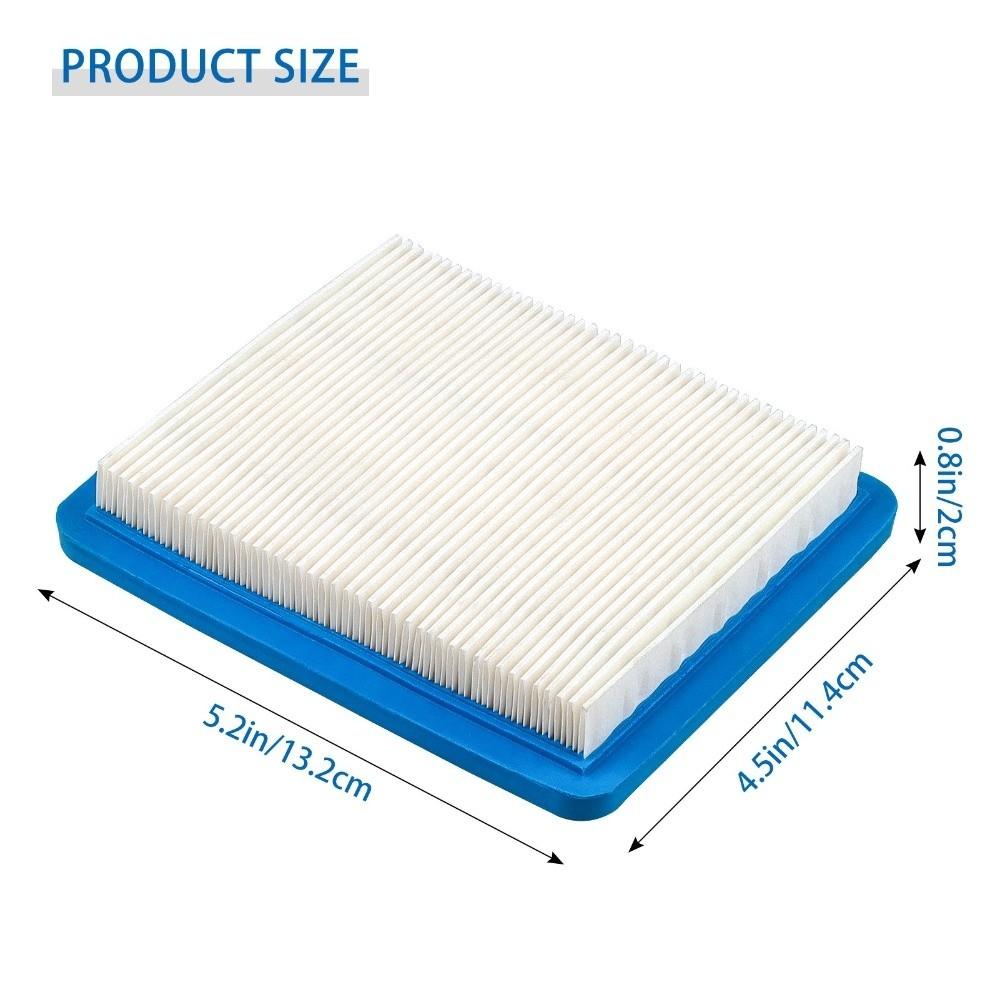 5pcs Square Lawn Mower Air Filter O20 20 Engine Air Filter for Briggs Stratton 491588
