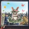 Cartoon Animal Floral Butterfly Window Stickers, PVC Static Cling Glass Decals for Window Storefront Home Decoration