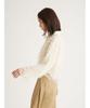 Emi Flower Tulle IVR Women's Blouse, 13WFB251046,