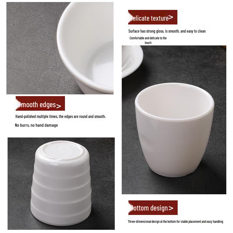 Huabeishi Commercial Melamine Teacups