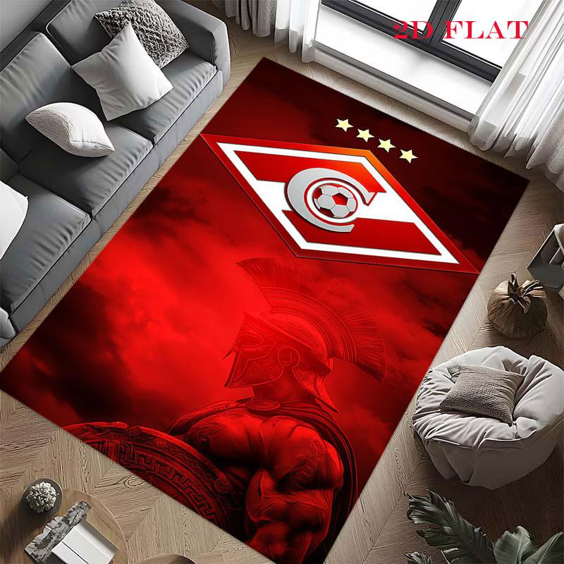 Spartak Moscow Blaze Carpet Rug for Living Room Bedroom Home Sofa Decoration,Kids play Nonslip Floor Mat