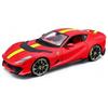 Bburag 1/18 Scale Signature Series Ferrari 812 Competizione Red / Diecast Model Car, Finished Model, 18-16915 RD