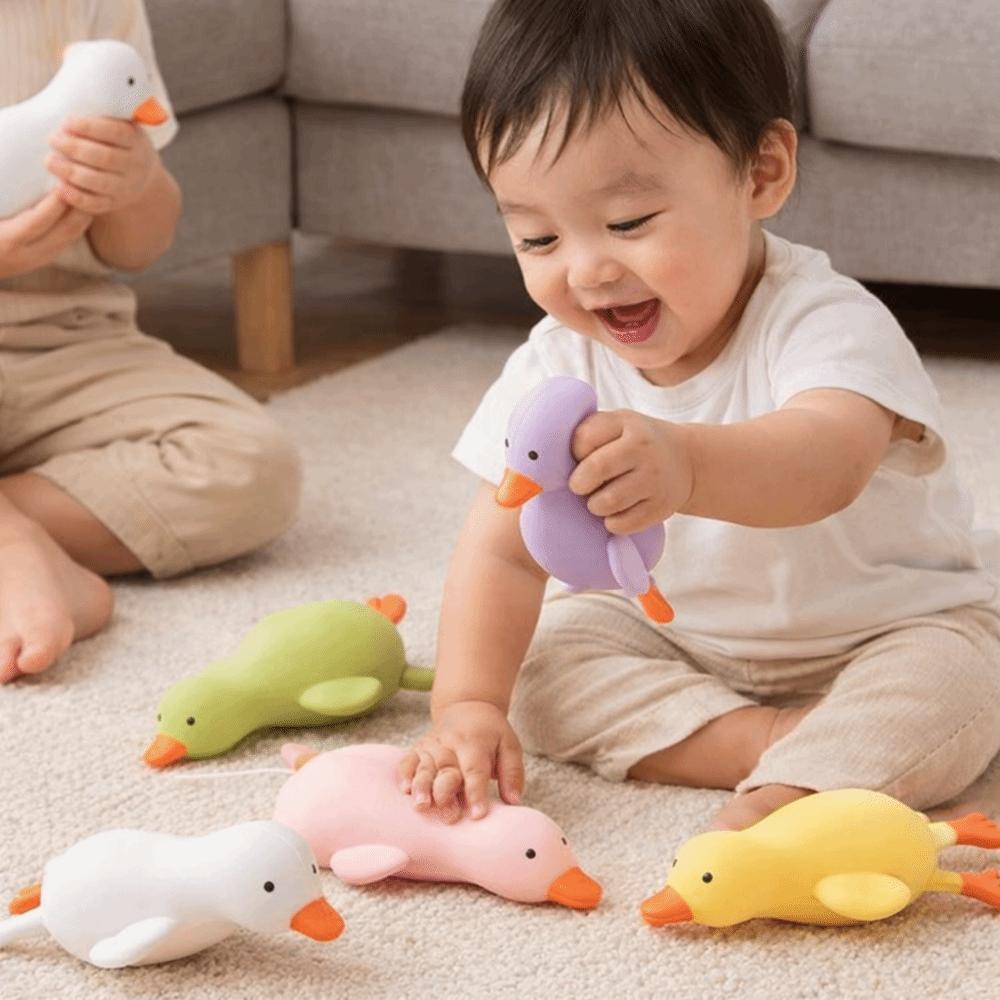 Colorful Duck Pinch Le Squishy Texture Stretch Function Duck Vent Fun Design Transformable Duck Sensory For Adults