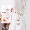 Luxury Sheer Curtain Tiebacks - High-End Rope Buckle Accessories for Decoration