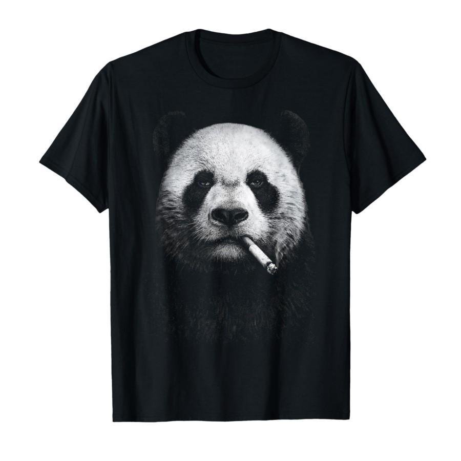 

Smoking Panda Cigarette Funny Meme Stupid Brainrot Y2K T-shirt For Men Women 100% Cotton T Shirts Short Sleeve Tops 0225-2 - ... 5XL різнокольоровий