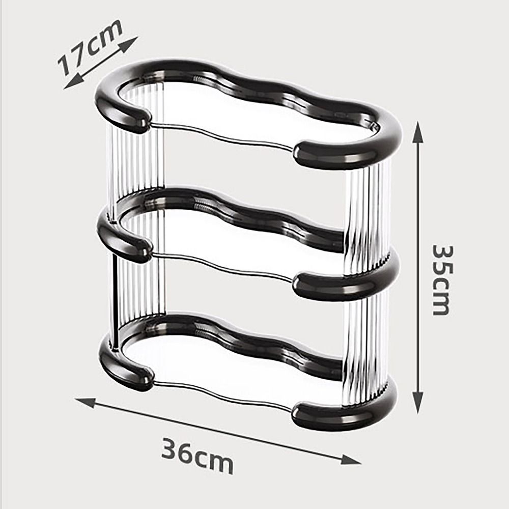 Layered Commodity Shelf Non-slip Rubber Pad Makeup Shelf Simple Shelf  Cosmetics