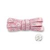 New Cashew Flower Elastic Laces Sneakers Kids Adult 8MM Flat Shoelace Without Ties AF1/AJ No Tie Shoelaces for Shoes Accessories