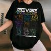Pokemon Eevee Eeveelutions Unisex Graphic T-Shirt, Japan Anime Shirt Pokémon Tee