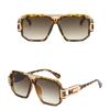 Square Retro HD Sunglasses Large Frame Anti-UV Glasses Retro Full Frame Sunglasses  Gift