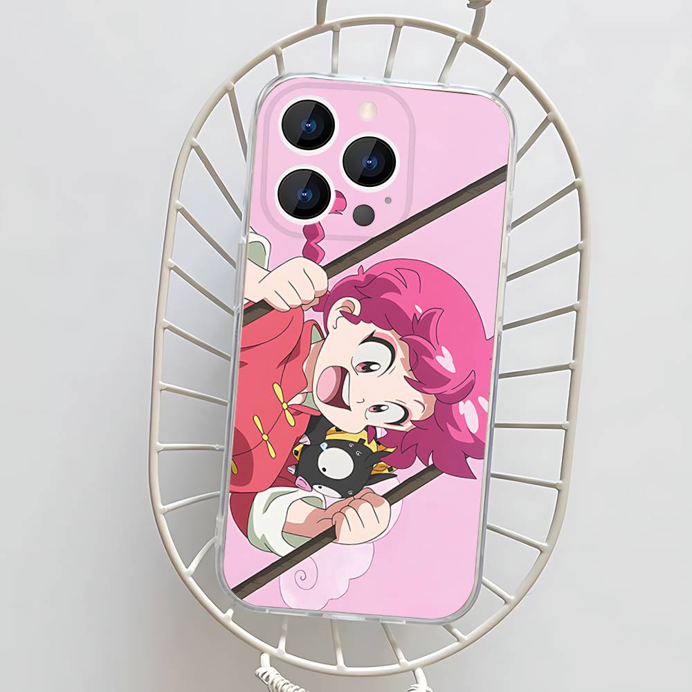 COOL Ranma 1 2 Phone Case For iPhone 17,16,15,14,13,12,11 Pro,Max,Plus,X,XS,XR,SE4,E Mini Transparent Soft Cover