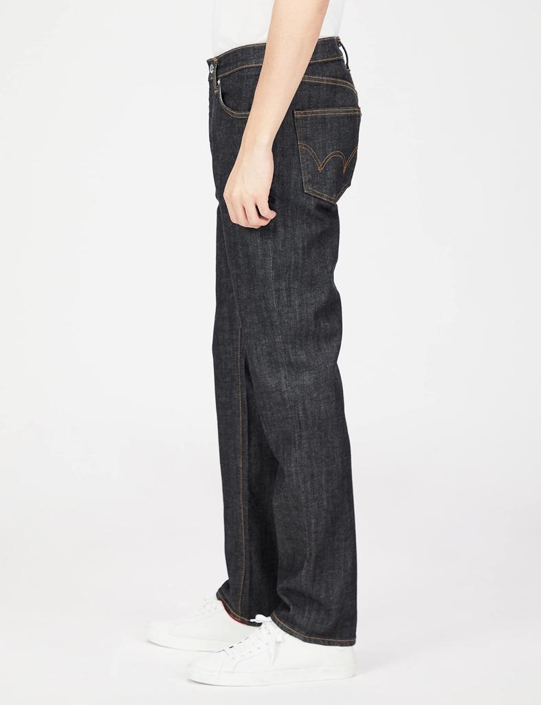 Edwin Jeans 503 Regular Straight Denim Pants E50313 Black Size W32 Men's Denim,