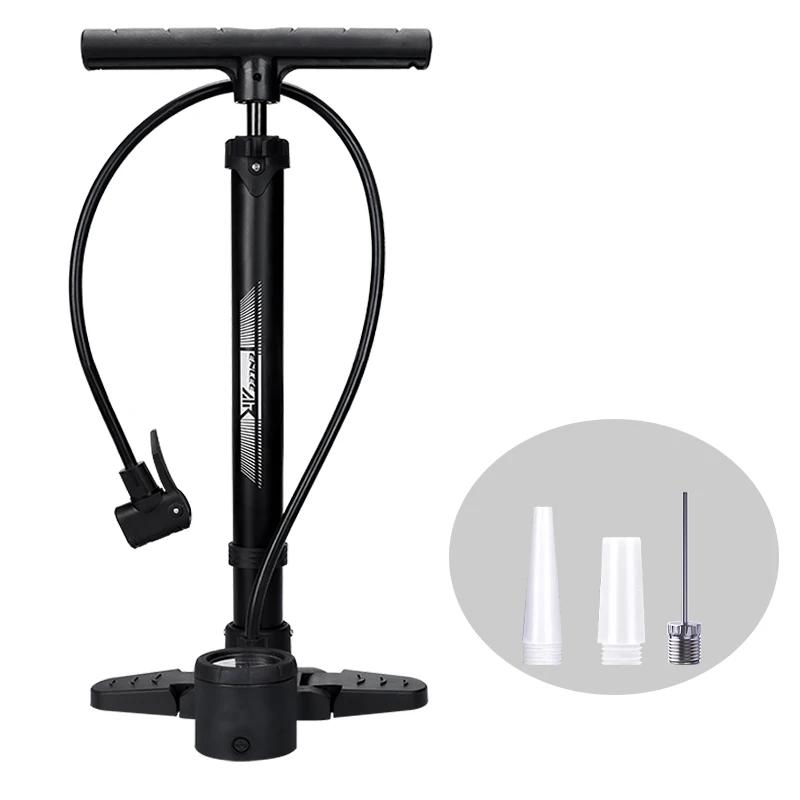 Bicycle Pedal Pump Foldable Base High Pressure Labor-Saving Fast Inflating Beautiful mouth/Law Mouth Universal Cycling Equipment