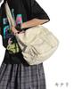 Lenlock Canvas Tote Bag with Zipper, Large Capacity, ShoulderCrossbody Bag, Lightweight, Large, Stylish (Off-White)
