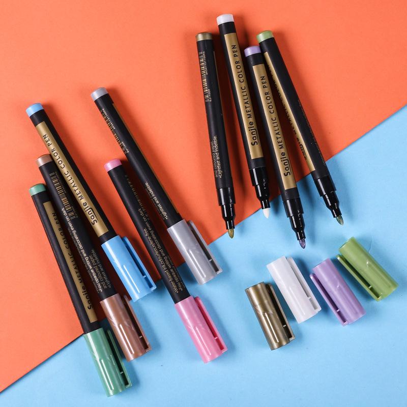 Large Tip Water-Based Metallic Paint Marker for Metal