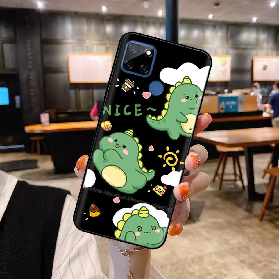 Case For Realme C12 C25 C25s Realme 7i Global Case Cute Soft Silicone TPU Back Cover Realme7i RMX2193 Protective Coque Fundas