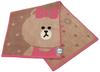 Marushin LINE FRIENDS Hello Chocolate Face Available In 2 5585000700 Towel, Cotton, Sizes,