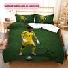 Vozinha Pattern Bedding Home Decoration Birthday Gift (1 * duvet cover + 2 * pillowcase, without core),fan merchandise.