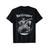 T-shirt da uomo Hellripper Ghost _ T-shirt Nera Stampata Diavolo Celtico Gotico, Adatta per Concerti, Abbigliamento Casual e Uso Quotidiano