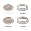 20Pcs Split-type Replacement Rings Secure Mason Canning Lids Reusable Mason Jar Lids  Glass Jar