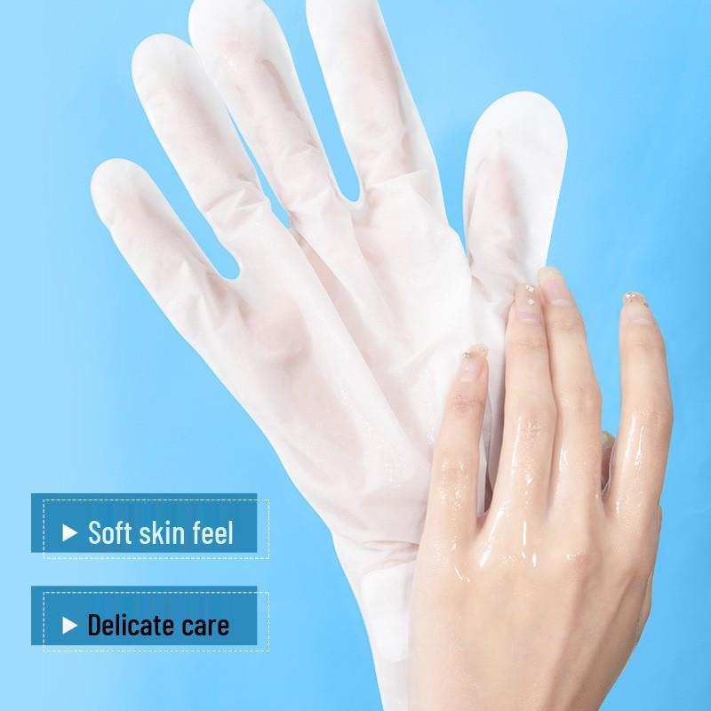 Niacinamide Brightening Moisturizing Hand Mask for Soft, Smooth Hands & Fine Line Care, Ideal for Nail Art.