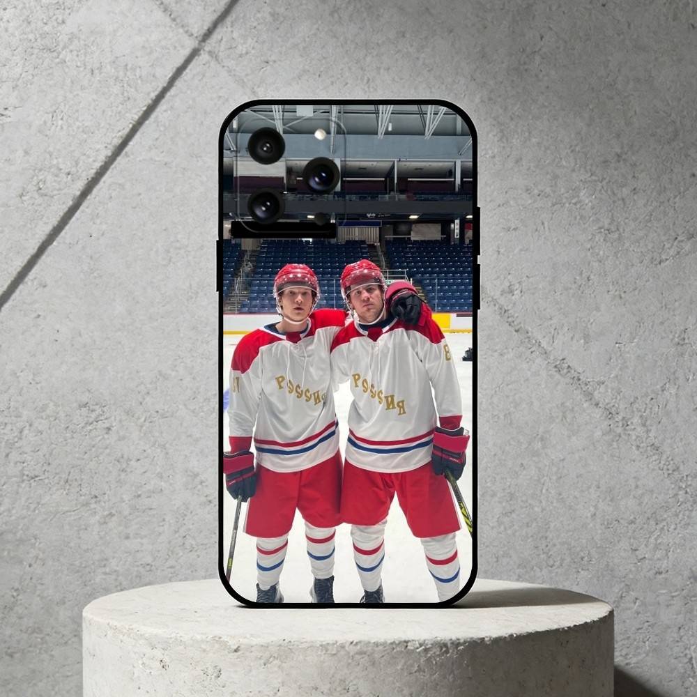 H-Heated Rivalry Ice Hockey Phone Case Silicone Black Soft For IPhone 17,16,15,14,13,12,11,SE,Plus Pro Max