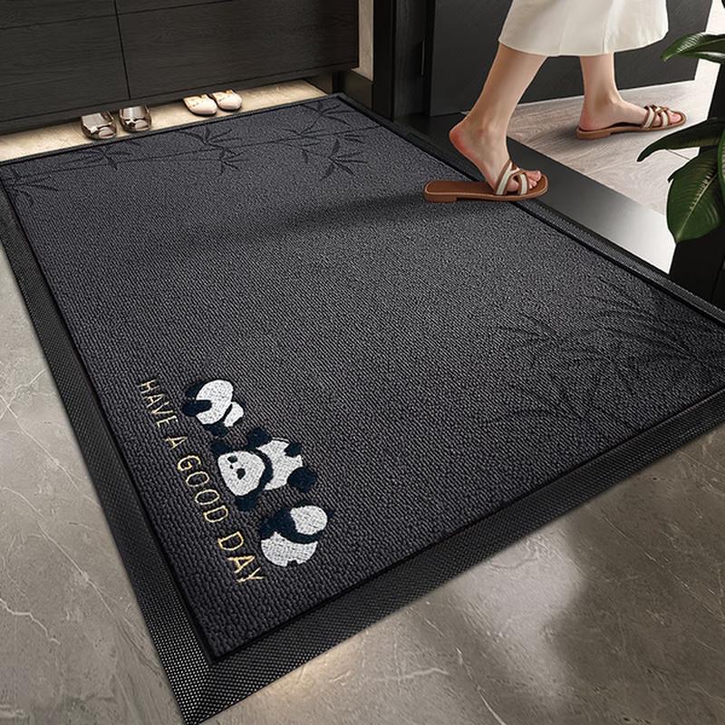 Embroidered Entryway Doormat