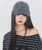 ILLIGO 129 Applique Studded Ball Cap Charcoal