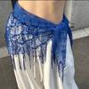 Jazz Dance Belly Dance Belt Tassels Dancer Skirt Fashion Hip Scarf  for Women