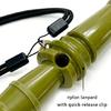 Outdoor-Jagd-Hirschruf mit Lanyard-Geräuschen Jägerköder Tragbarer Hirschruf Pfeifen für Jagdzubehör