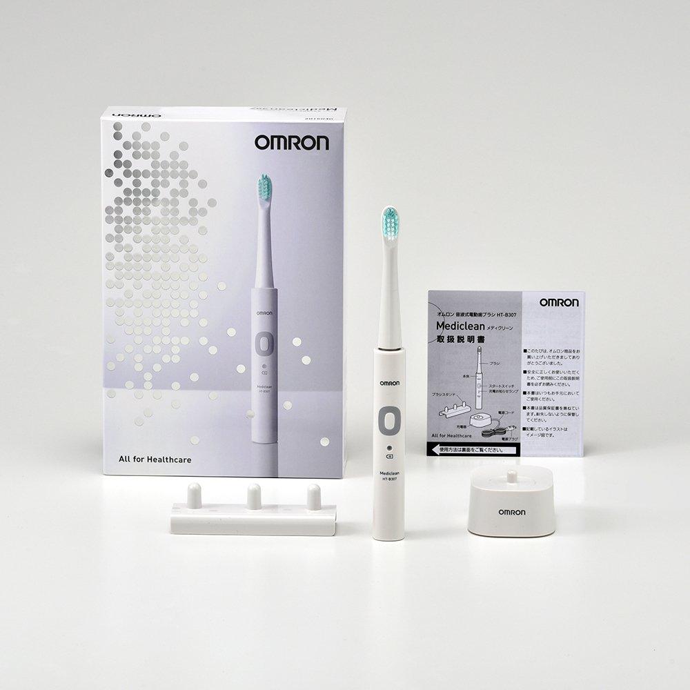 Omron Sonic Electric Toothbrush, White, HT-B307-W
