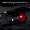 Solar-powered LED Warning Light High-Brightness Smart Sensor Auto ON/OFF Rechargeable Easy To Install Car Security Light