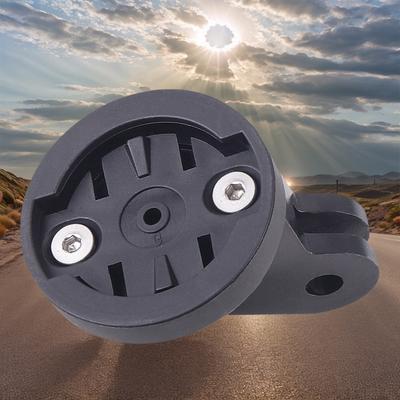 Soporte para Ordenador de Bicicleta de Montaña Ángulo Ajustable Soporte para Ordenador de Manillar Soporte para Luz de Bicicleta para Garmin Base de Fijación para Cámara