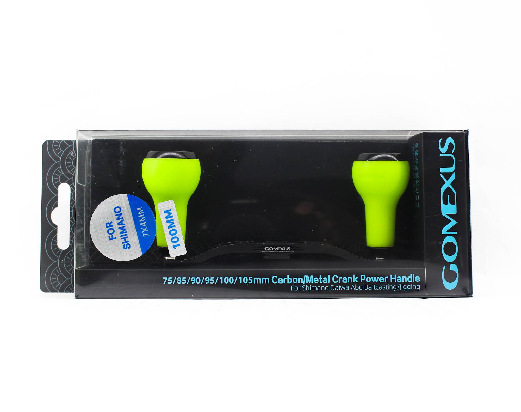 

Gomexus BS100H27GNBK1 Ручка Алюм. Черный Зеленый 100 мм Shimano (2981)