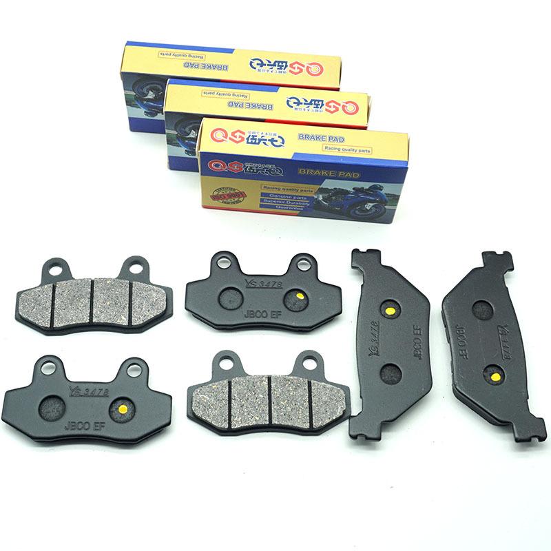 Motorcycle Front Rear Brake Pads for HYOSUNG GV650 Aquilia 2004 2005 GV 650