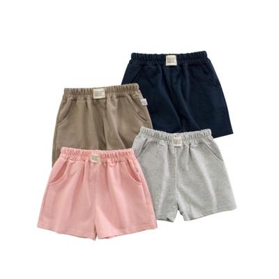 27Home Korean Style Kidsren's Clothing 2026 Summer New Style Girls' Pure Cotton Casual Shorts Kidsren's Sports Pants