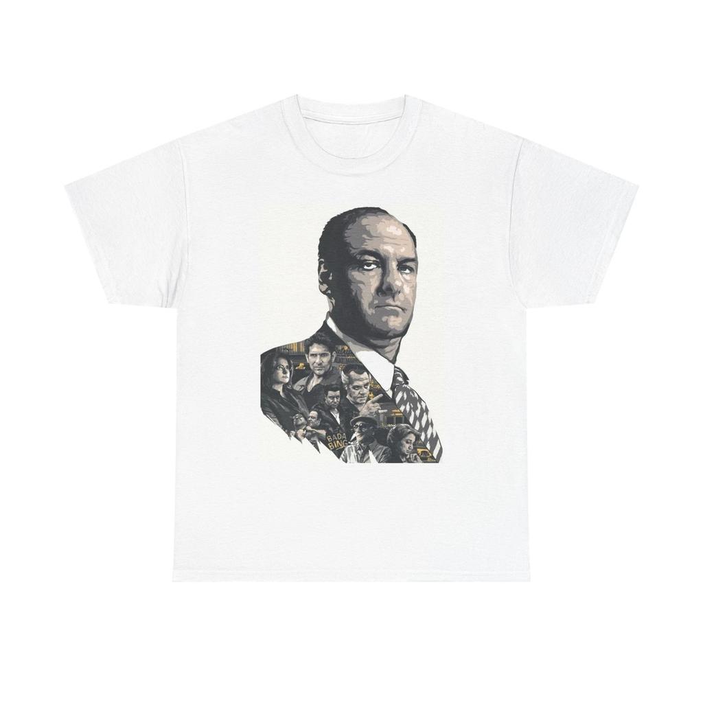 Tony Soprano Graphic T Shirt Vintage Retro TV Unisex Summer Cotton Men Women Top Tee Short Sleeve Streetwear Loose Casual Trendy
